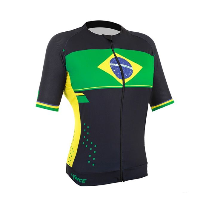 Camisa Brasil Preto Feminina - Lynce Oficial
