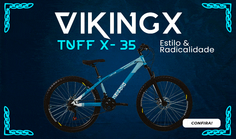 Bicicleta VikingX Tuff X35 Aro 26 21V